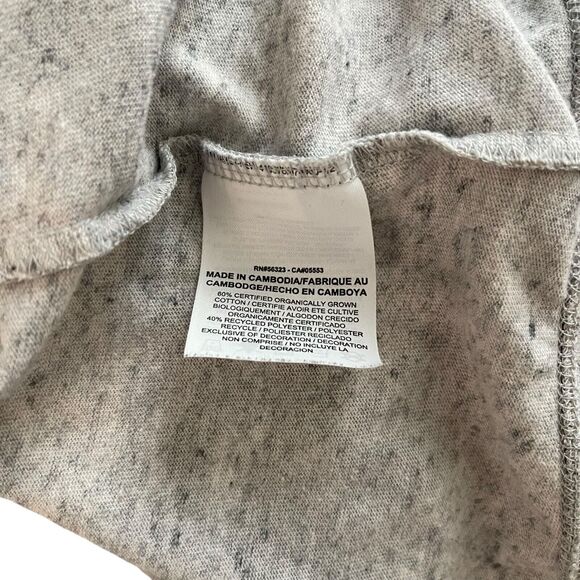 Nike Small Gym Vintage Hoodie Full Zip Sweatshirt Gray Camo Hooded Casual - Picture 3 of 9